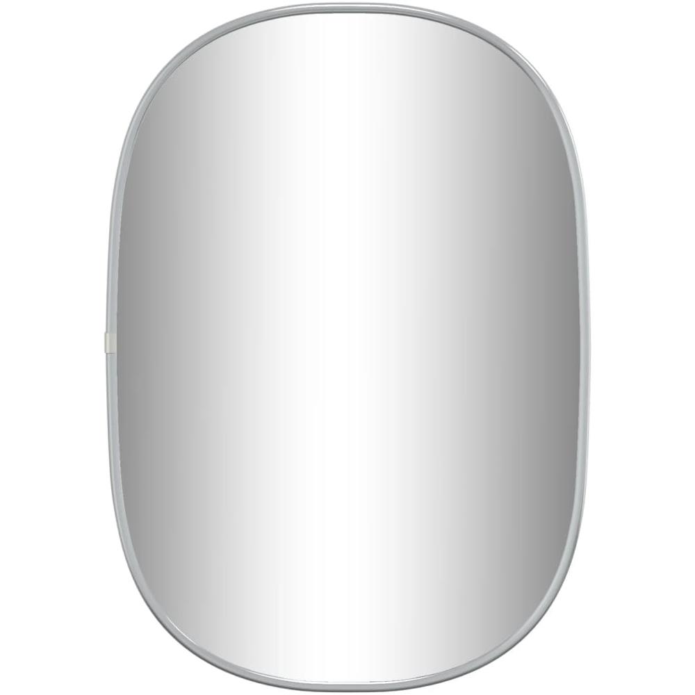 Specchio Da Parete Argento 50x35 Cm - Foto 2