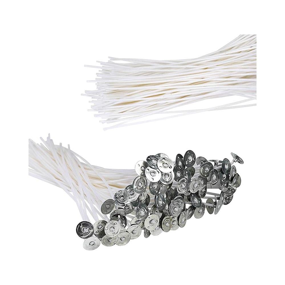 Stoppini Cerati Per Candele (20 Cm) 100 Pezzi Bianco - Foto 2