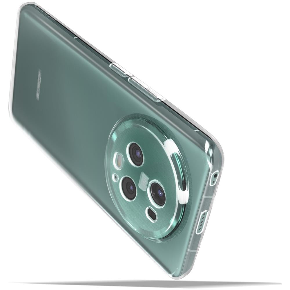 Cover Per Honor Magic 5 Pro In Silicone Gel + Vetro Temperato 9h Bordo Nero - Foto 5