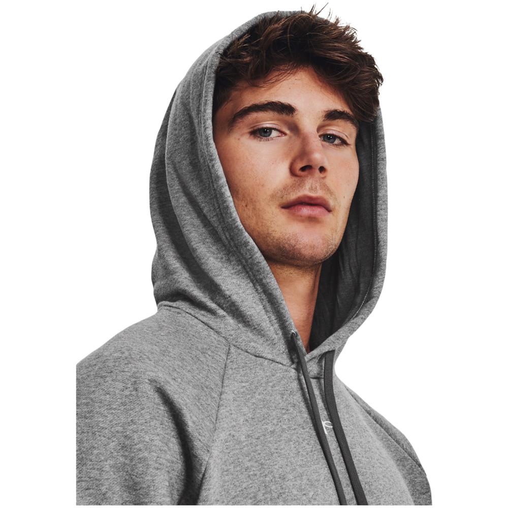 Ua Rival Fleece Trening 1379768-025, Uomini, Grigio, M - Foto 4