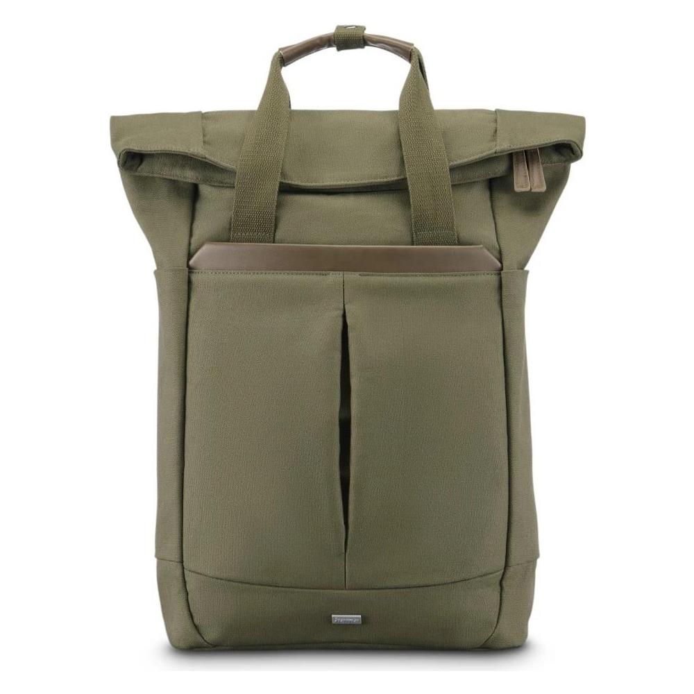 00222083 borsa per laptop 41,1 cm (16.2") Zaino Marrone, Verde - Foto 1