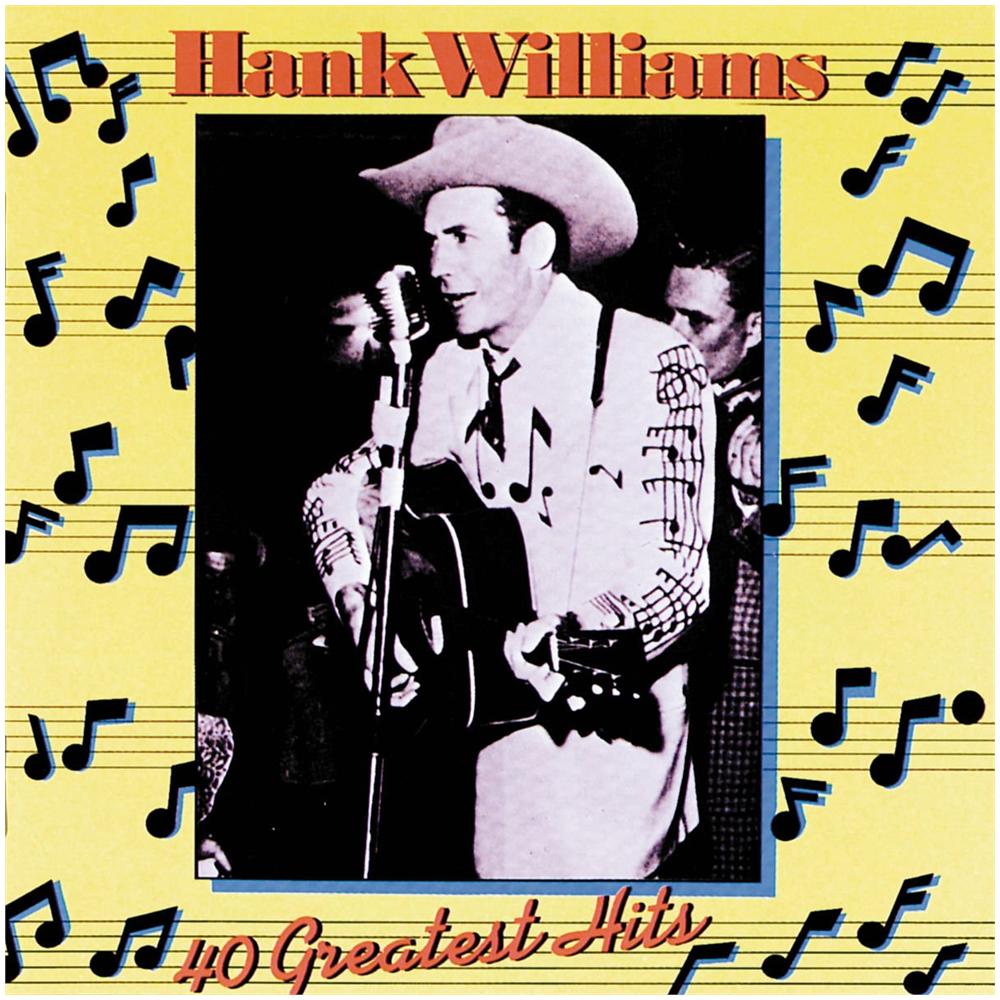 Hank Williams - 40 Greatest Hits (2 Cd) - Foto 1