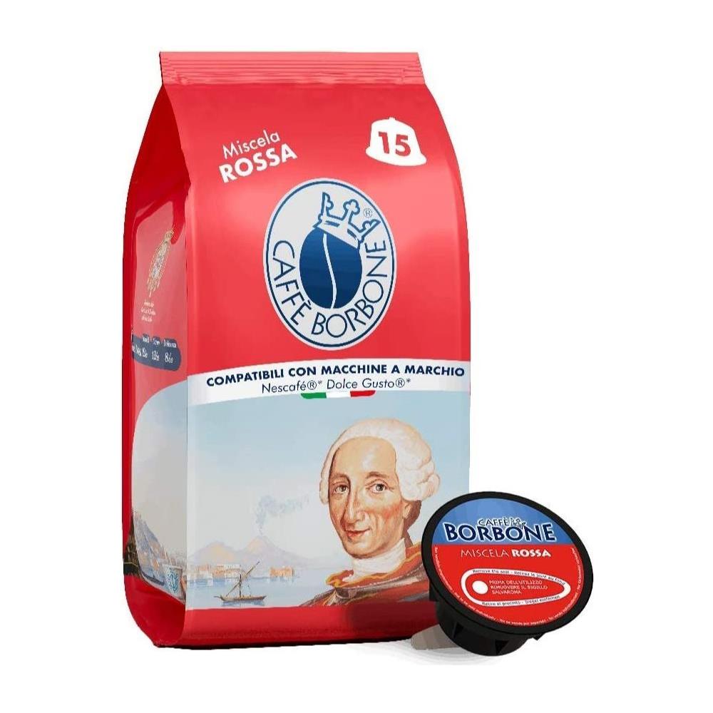 Compatibile Nescafe' Dolce Gusto 15 Capsule *** Miscela : Miscela Rossa - Foto 6