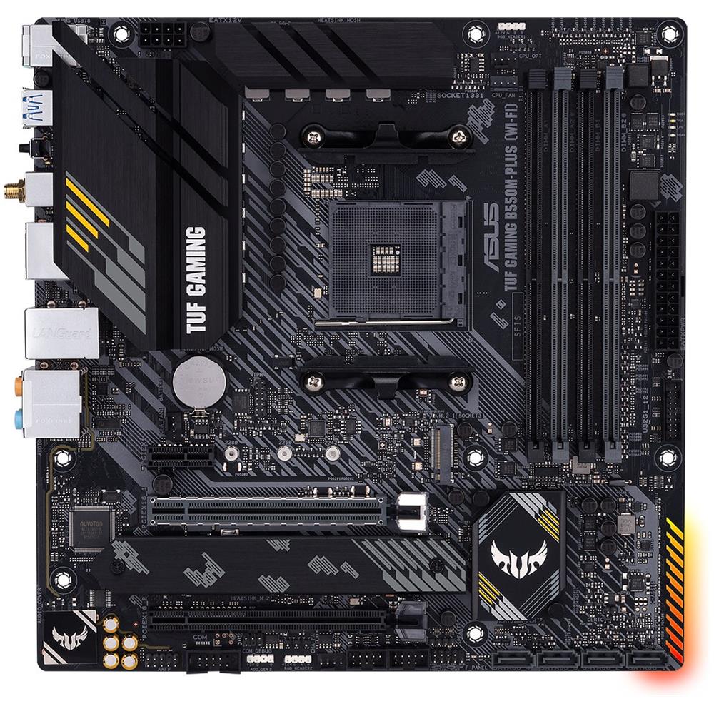Scheda Madre TUF GAMING B550M PLUS WI-FI Socket AM4 Chipset B550 Micro ATX - Foto 2