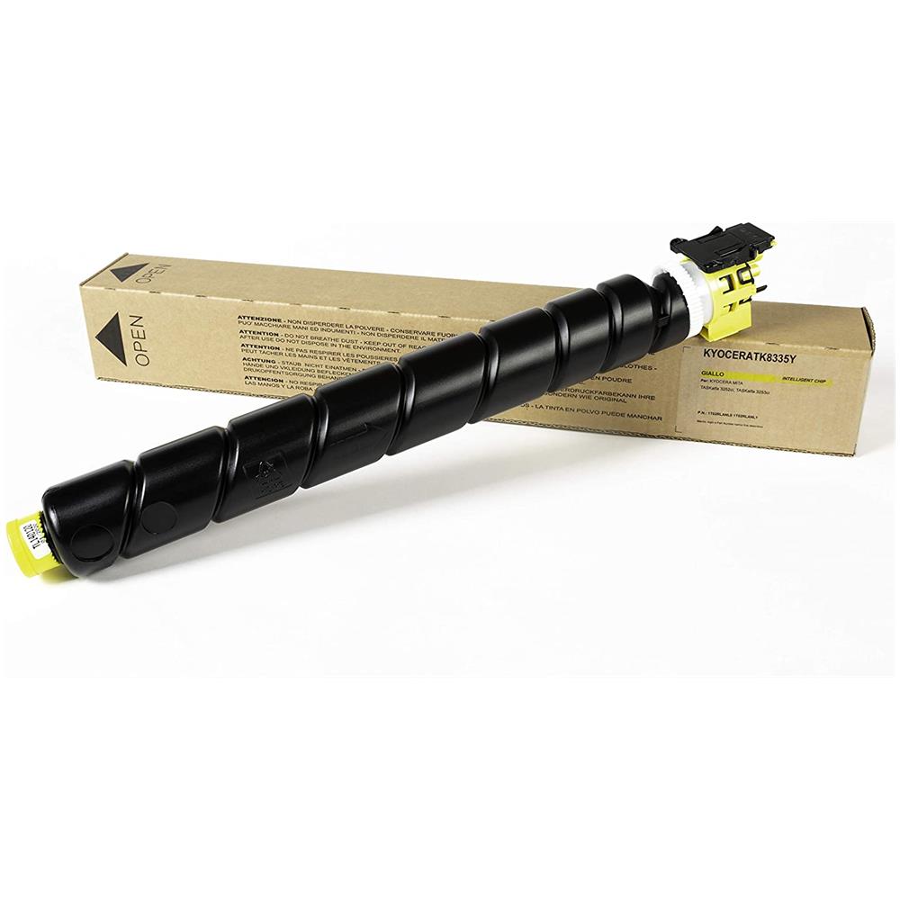 TONER COMPATIBILE - Kyocera Tk-8335y Giallo 1t02rlanl0 1t02rlanl1 Per Taskalfa 3252ci, Taskalfa 3253ci Fornito Di Intelligent Chip Capacità 15000 Copie Made In Italy - Foto 2