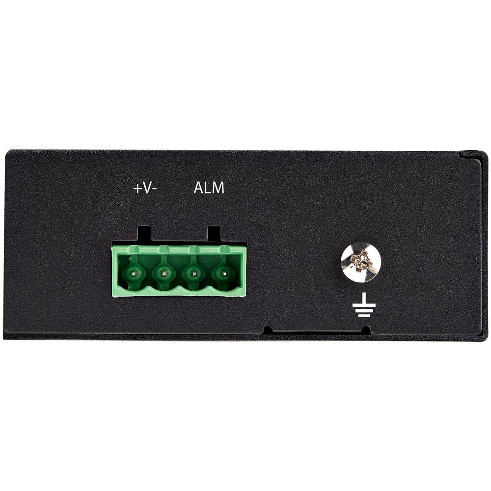 Media converter fibra a Ethernet 60W - Convertitore gigabit fibra ottica rame per uso industriale - PoE+ Media converter fibra multimodale /monomodale - SFP a RJ45 - IP-30 / - 40 to +75°C - Foto 3