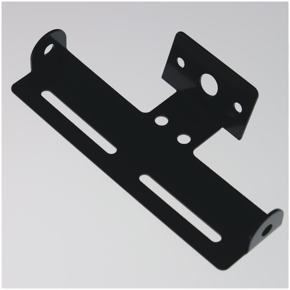 Portatarga Universale Moto Predisposizione Frecce E Luce Targa Nero - Foto 2