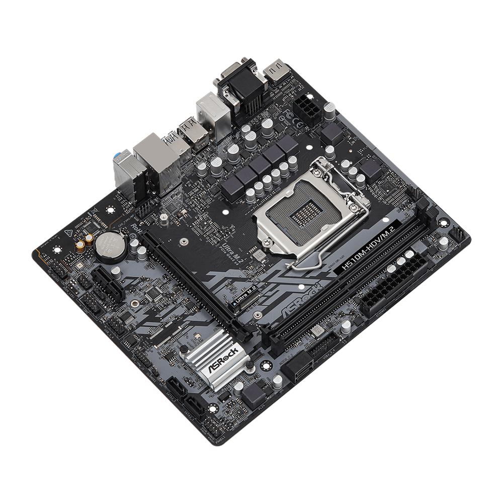 Scheda Madre H510M-HDV / M. 2 Socket LGA 1200 Chipset H510 Micro ATX - Foto 3