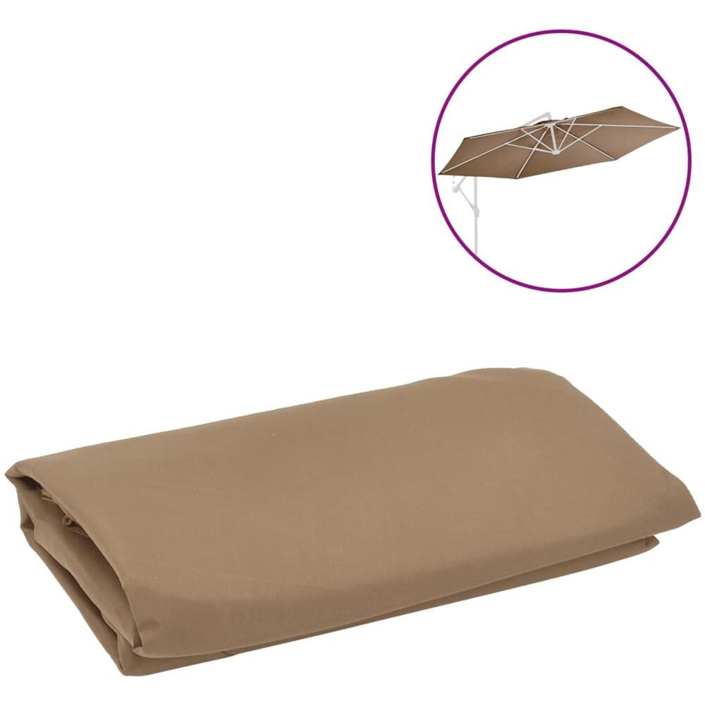 Telo di Ricambio per Ombrellone Grigio Talpa 350 cm - Foto 1