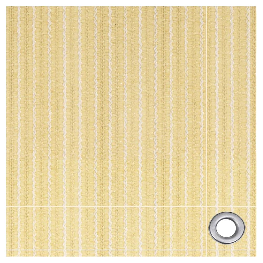 Schermo Frangivista per Balconi Beige 75x300 cm in HDPE - Foto 2