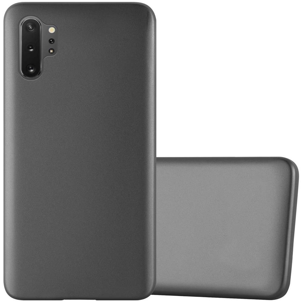 Custodia Compatibile Con Samsung Galaxy Note 10 Plus In Grigio Metallico - Coperchio Protettivo In Silicone Tpu Flessibile - Foto 1