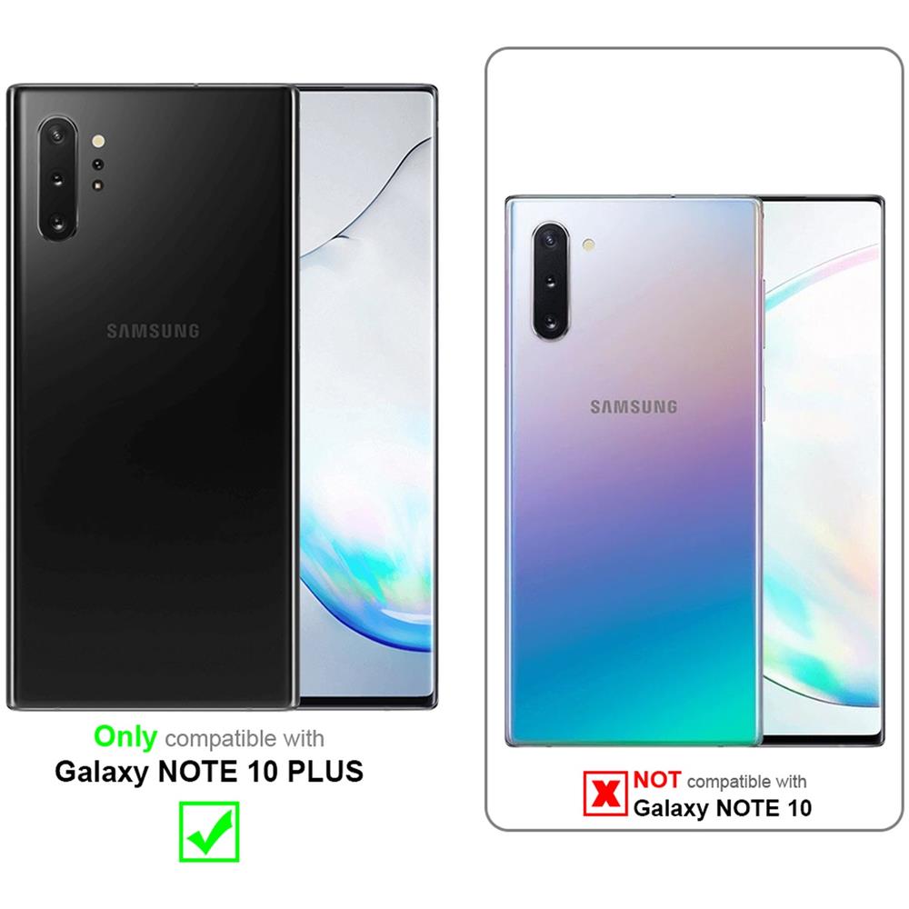 Custodia Compatibile Con Samsung Galaxy Note 10 Plus In Grigio Metallico - Coperchio Protettivo In Silicone Tpu Flessibile - Foto 2