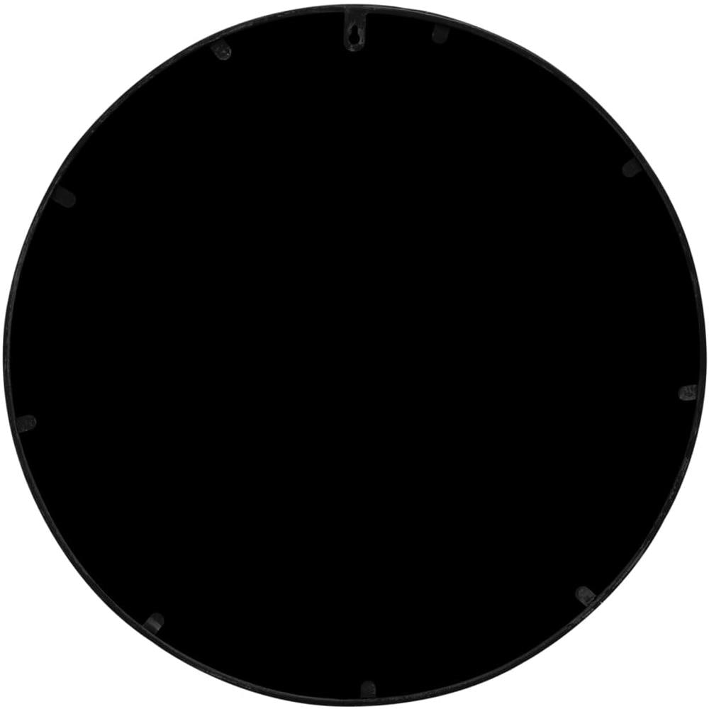 Specchio Nero 60x3 Cm Rotondo In Ferro Per Uso Interno - Foto 5