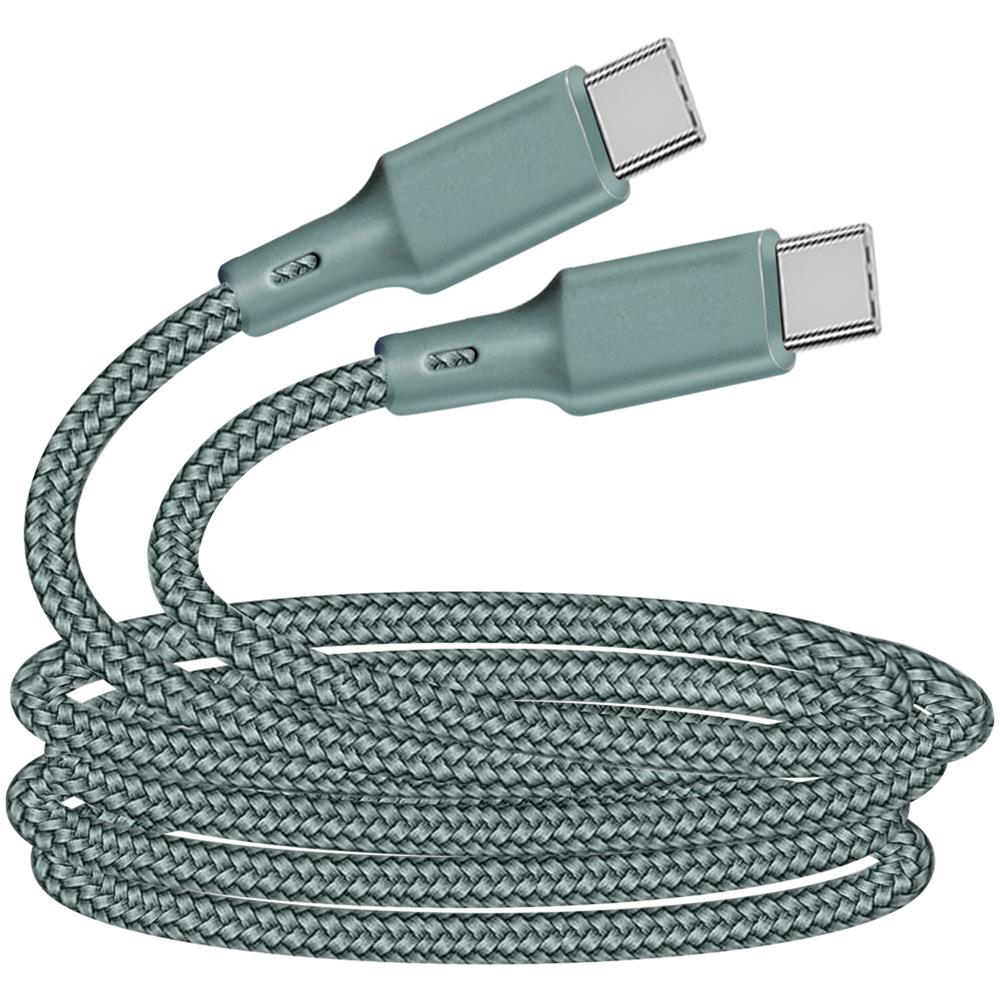 Cavo Riciclabile Da Usb-c A Usb-c 2m Potenza 3a - Verde - Foto 1