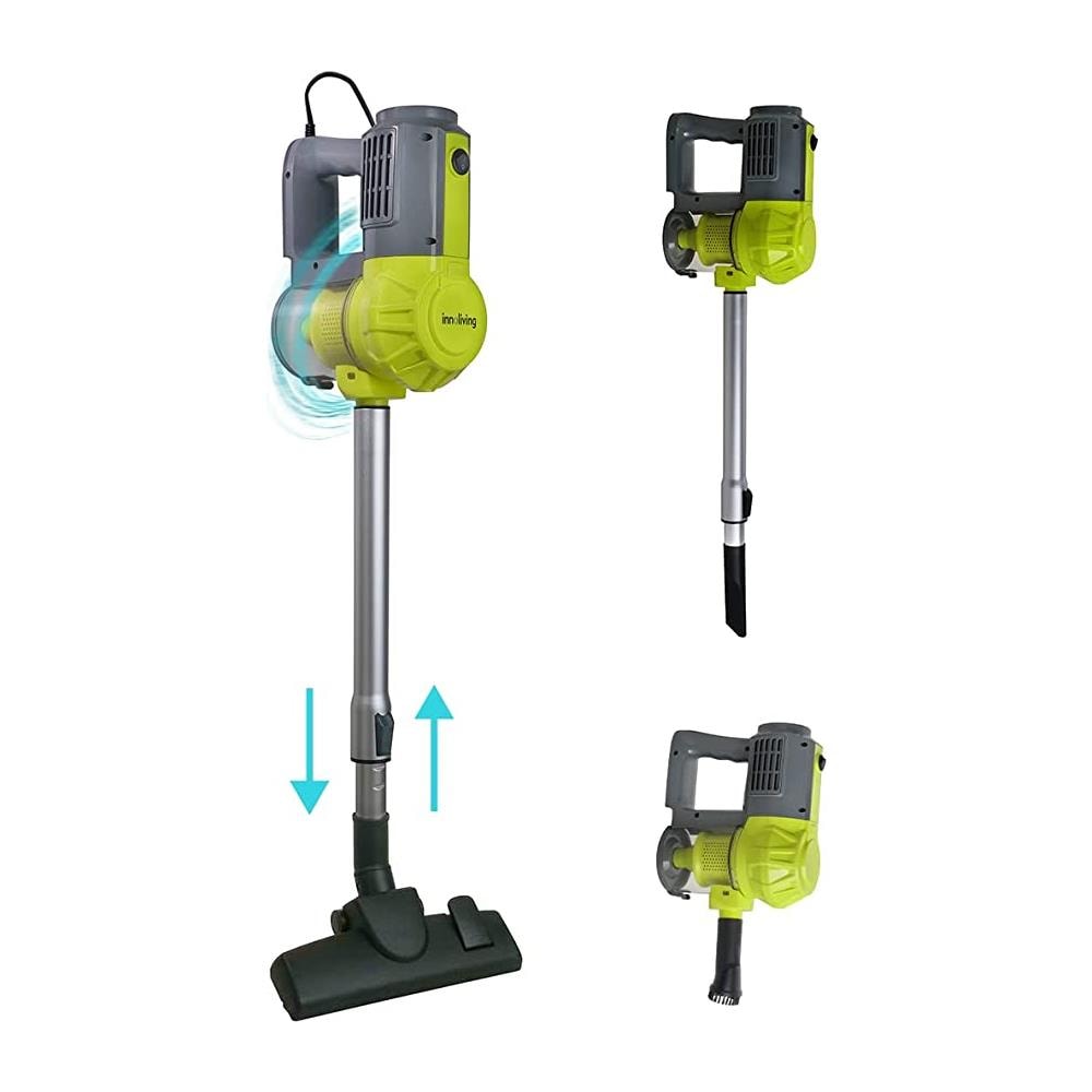 INN-670 Scopa Elettrica 2 in1 senza Sacco Capacità 0.5 L Colore Grigio/Giallo - Foto 1
