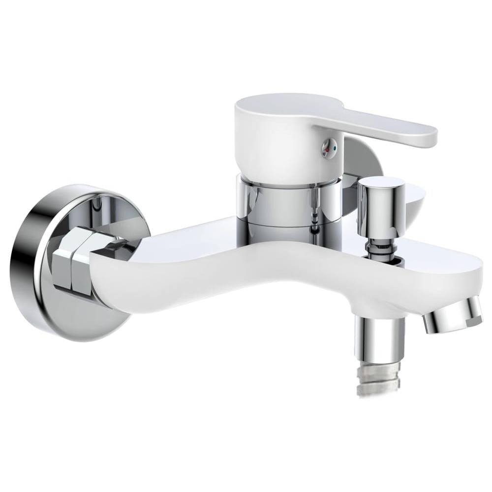 Miscelatore Da Bagno Diziani Bianco Cromato - Foto 2