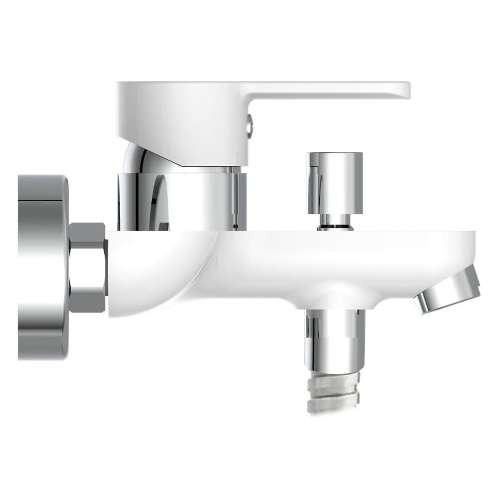 Miscelatore Da Bagno Diziani Bianco Cromato - Foto 3