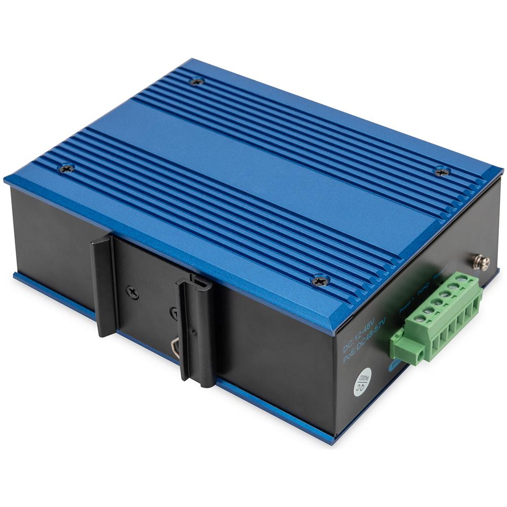 Switch di rete Fast Ethernet a 8 porte, industriale, non gestito, 1 Uplink SFP - Foto 2