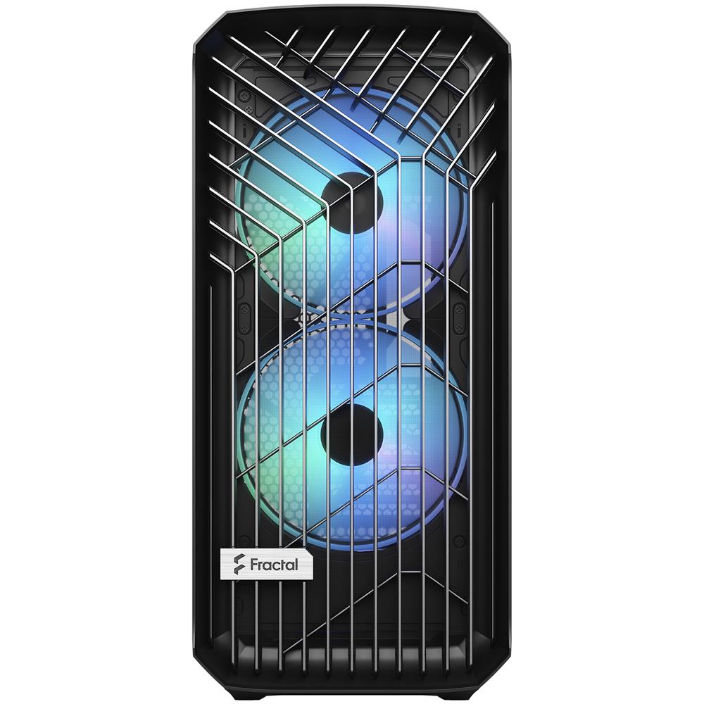 Case Torrent ARGB Mid Tower / Micro-ATX / ITX 2 Porte USB 3.0 Colore Nero - Foto 2
