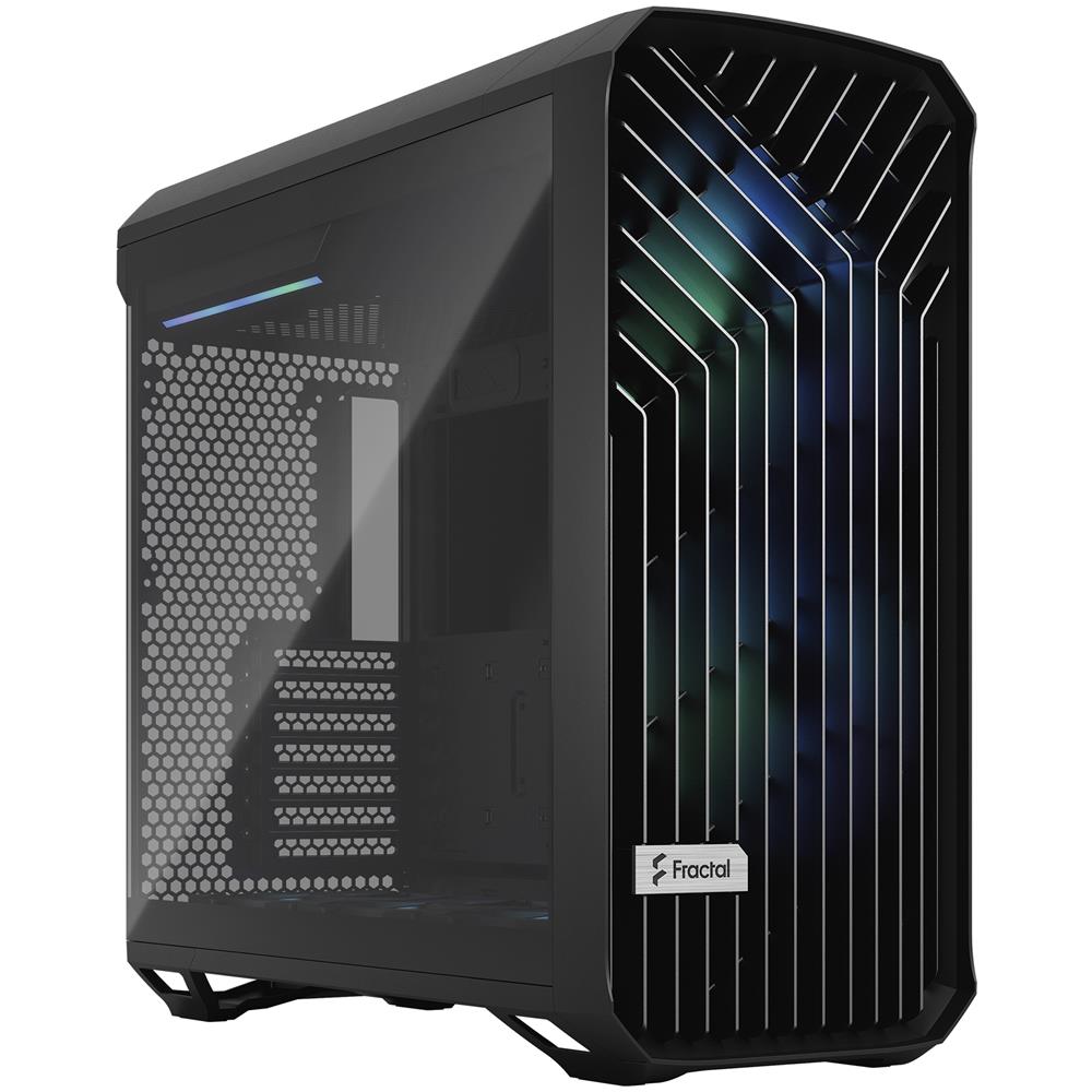 Case Torrent ARGB Mid Tower / Micro-ATX / ITX 2 Porte USB 3.0 Colore Nero - Foto 1