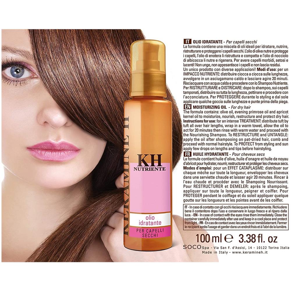 Keramine H Olio Idratante /Nutriente 100 ml - Foto 2