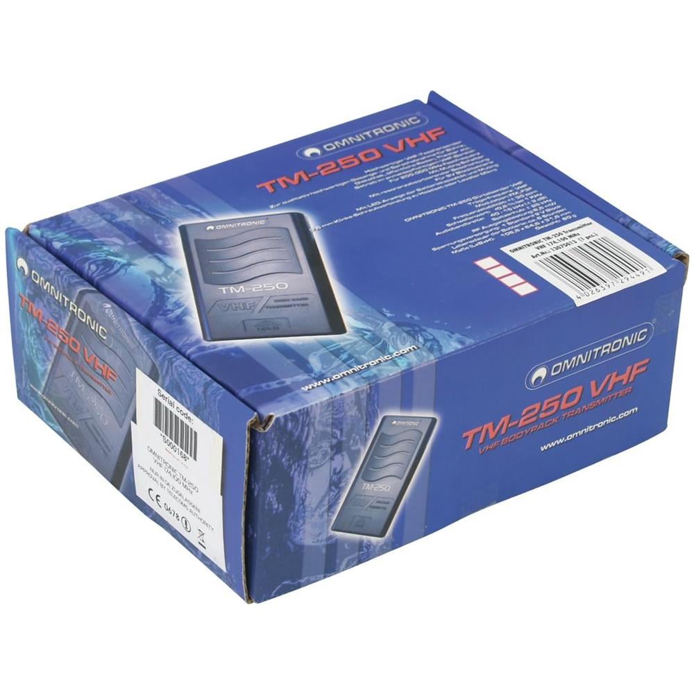 Tm-250 Trasmettitore Tascabile Vhf179.000 - Foto 1