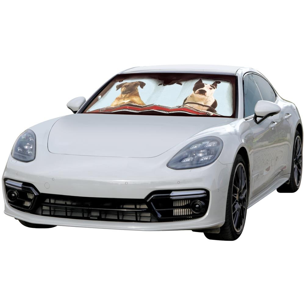 Scudo Termico Per Parabrezza - 68x147 Cm - Two Dogs - Foto 3