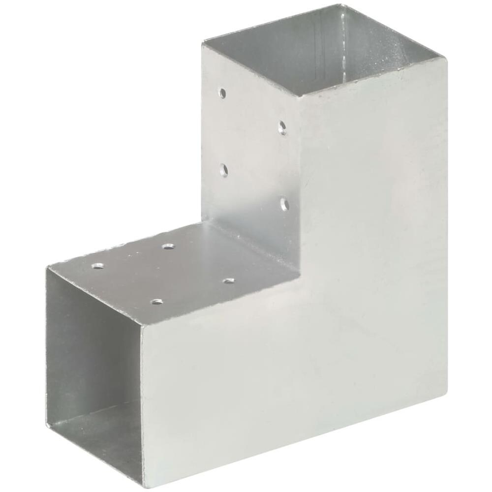 Connettore Per Pali A Forma Di L In Metallo Zincato 91x91 Mm - Foto 1
