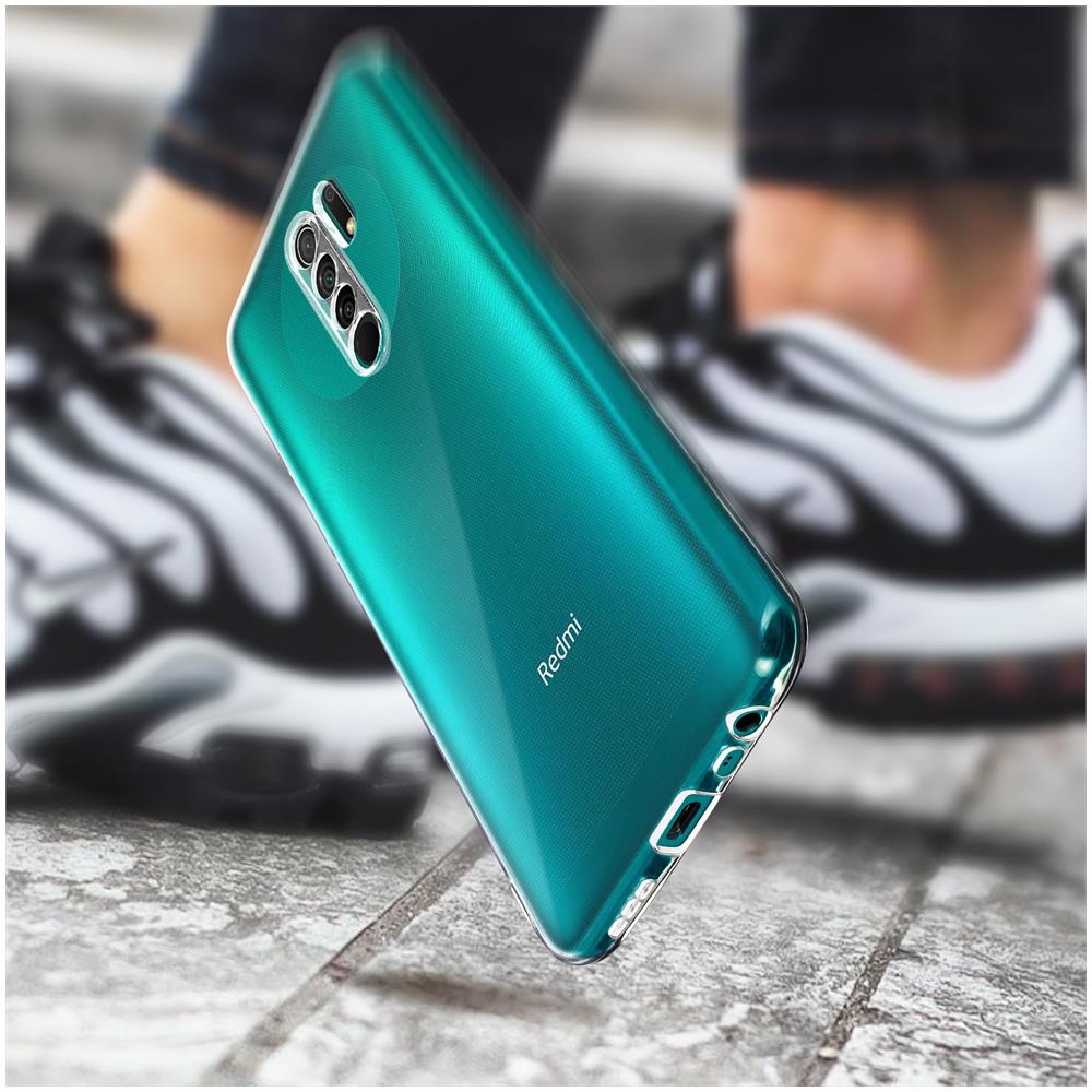 Cover Xiaomi Redmi 9 Silicone Antishock Trasparente - Foto 2