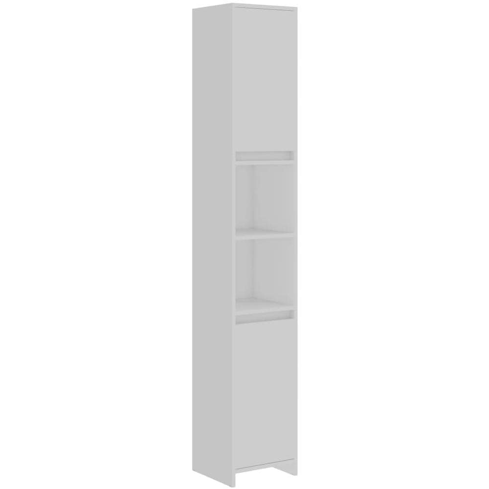 Mobile da Bagno Bianco 30x30x183,5 cm in Legno Multistrato - Foto 2