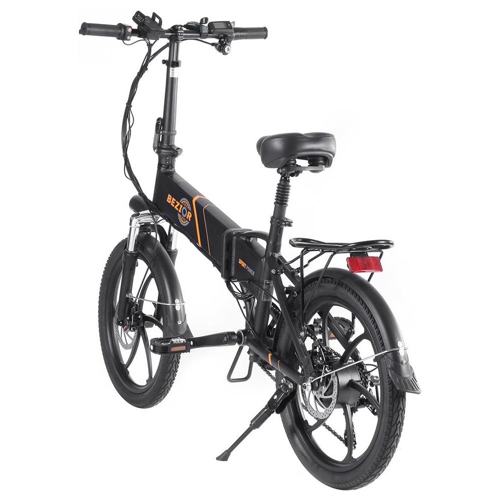 BEZIOR - M20 Bici Elettrica Pieghevole 48v 10.4ah Batteria 350w Motore  Brushless Pneumatico Da 20 Pollici Shimano Cambio A 7 Velocit? - ePRICE