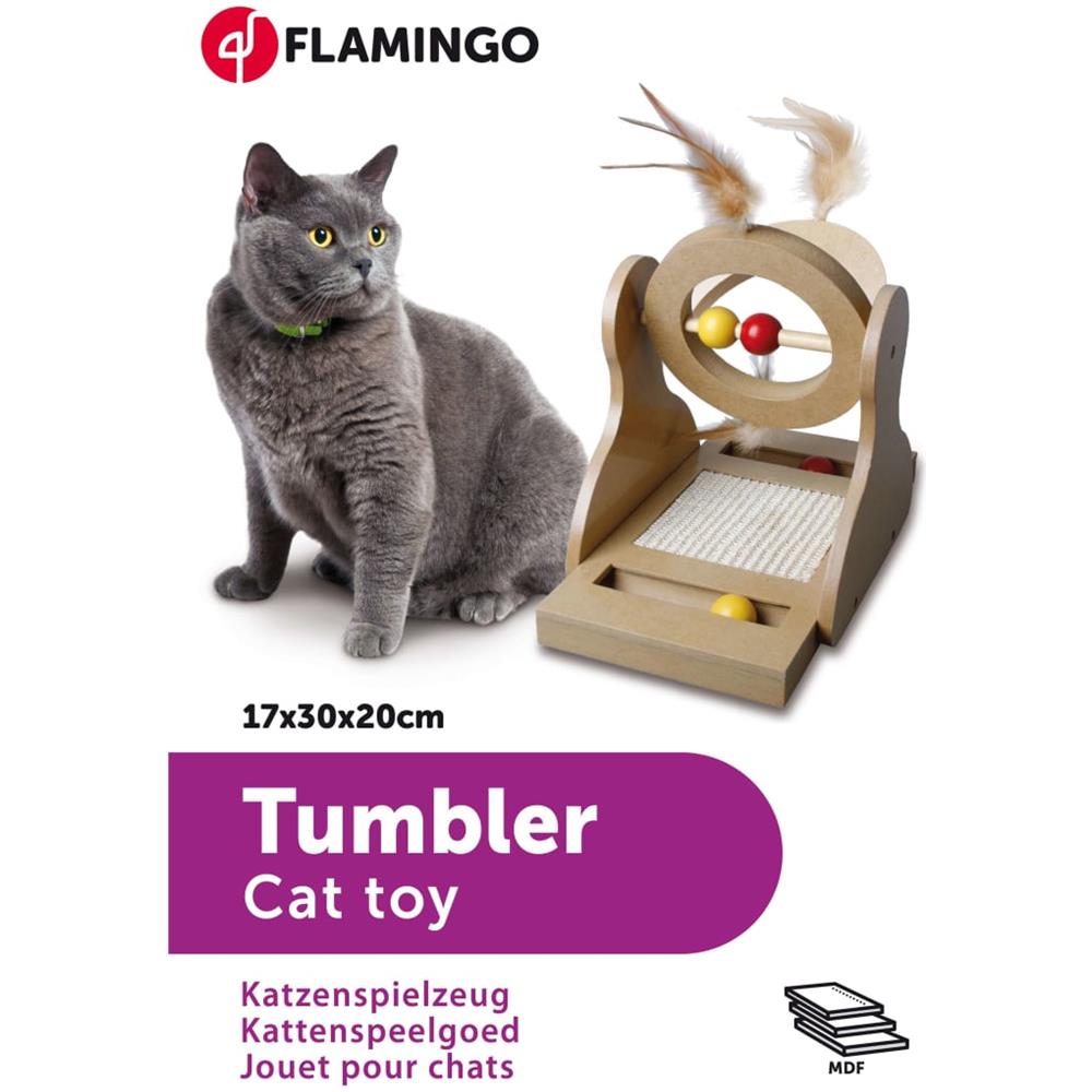 Tiragraffi per Gatti Rotativo in Legno - Foto 2