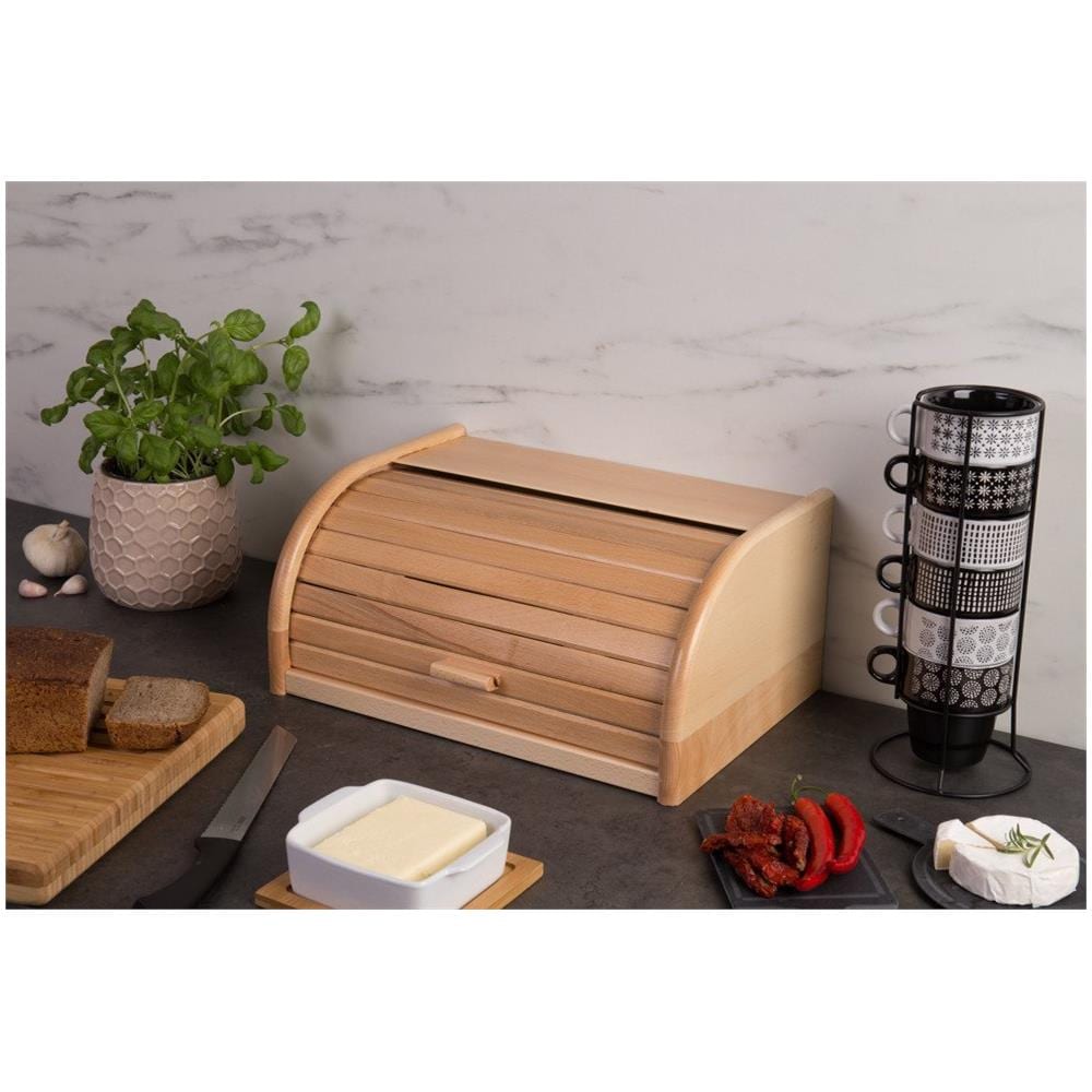 Pane In Legno, Contenitore Per Pane, 40x28x18cm, Zeller - Foto 2