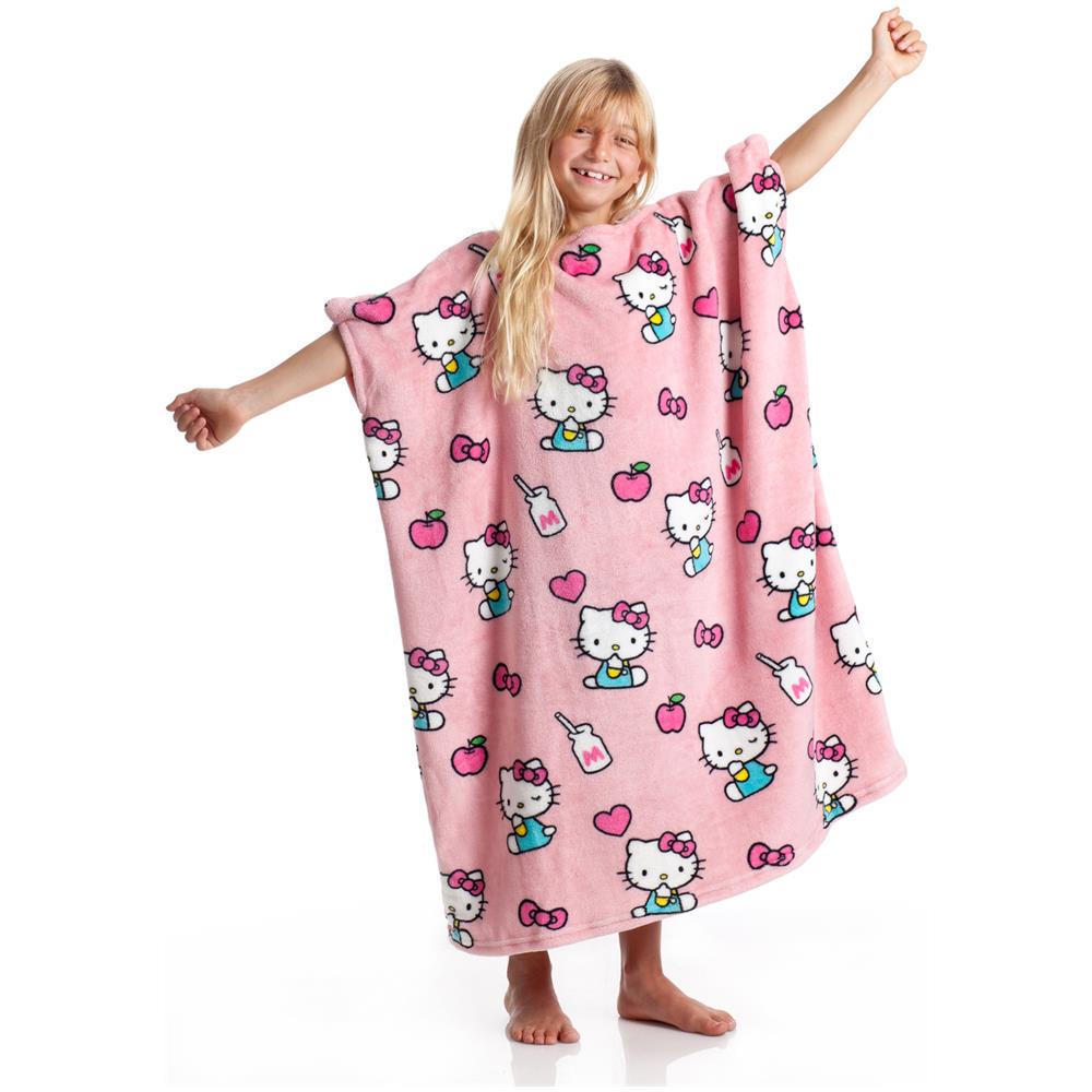 Coperta Indossabile Per Bambini Hello Kitty Multicolore - Foto 6