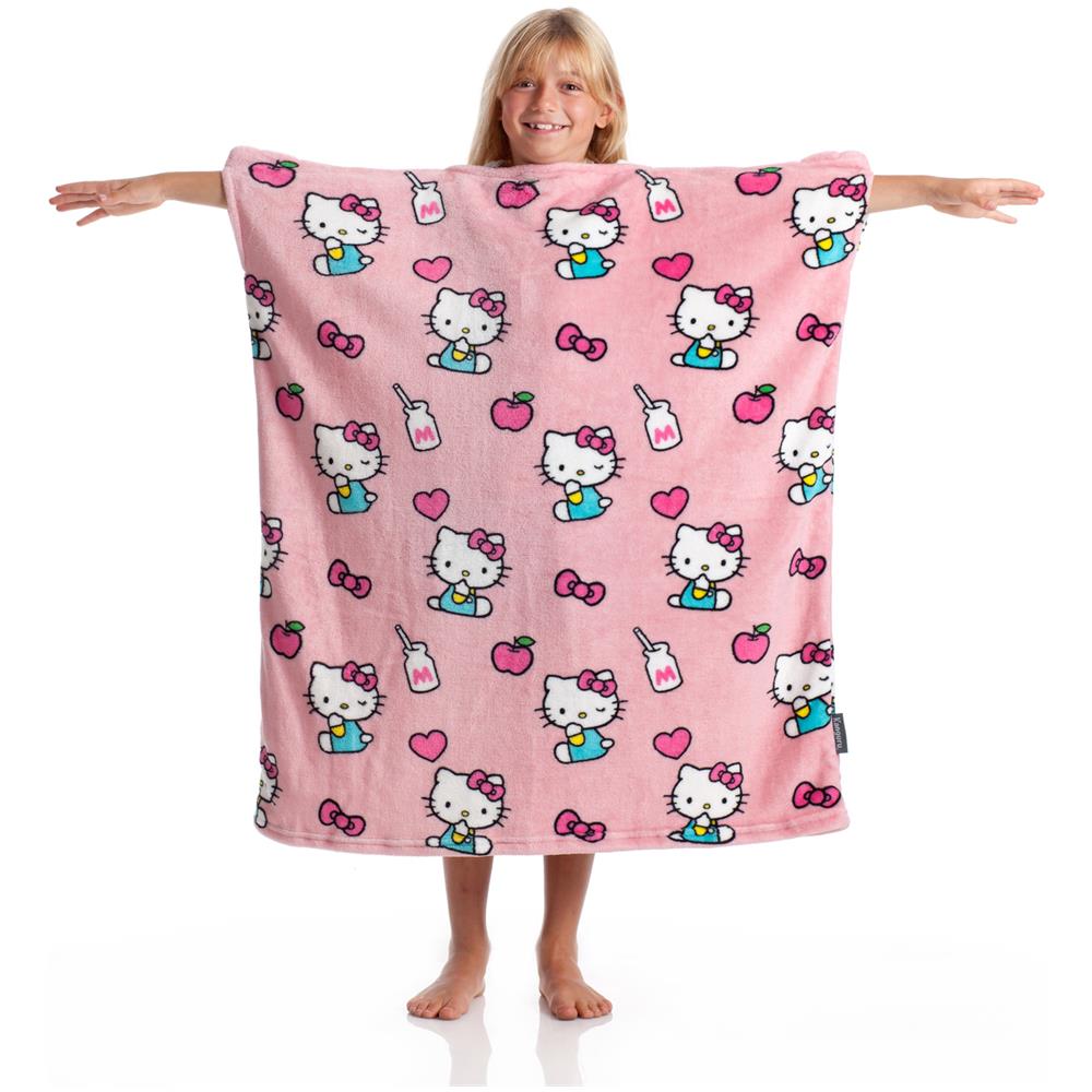 Coperta Indossabile Per Bambini Hello Kitty Multicolore - Foto 1