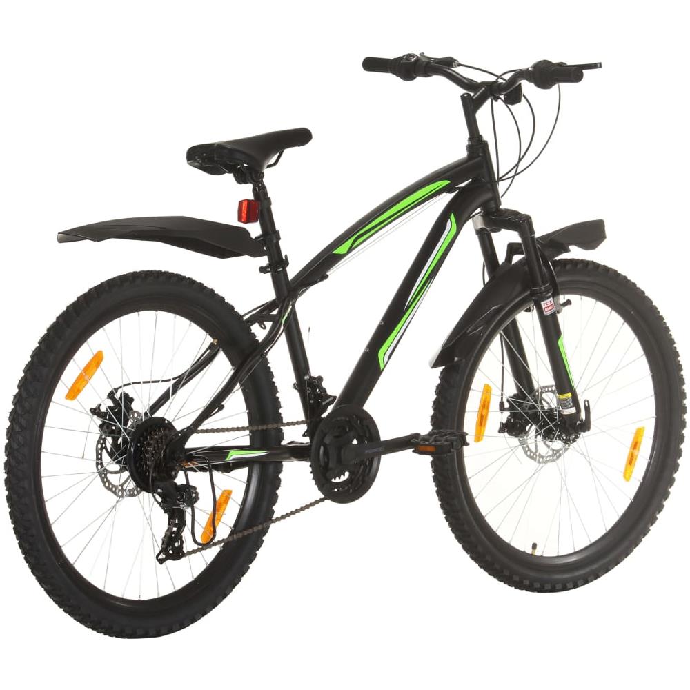 Mountain Bike 21 Speed 26"" Ruote 46 Cm Nero - Foto 3