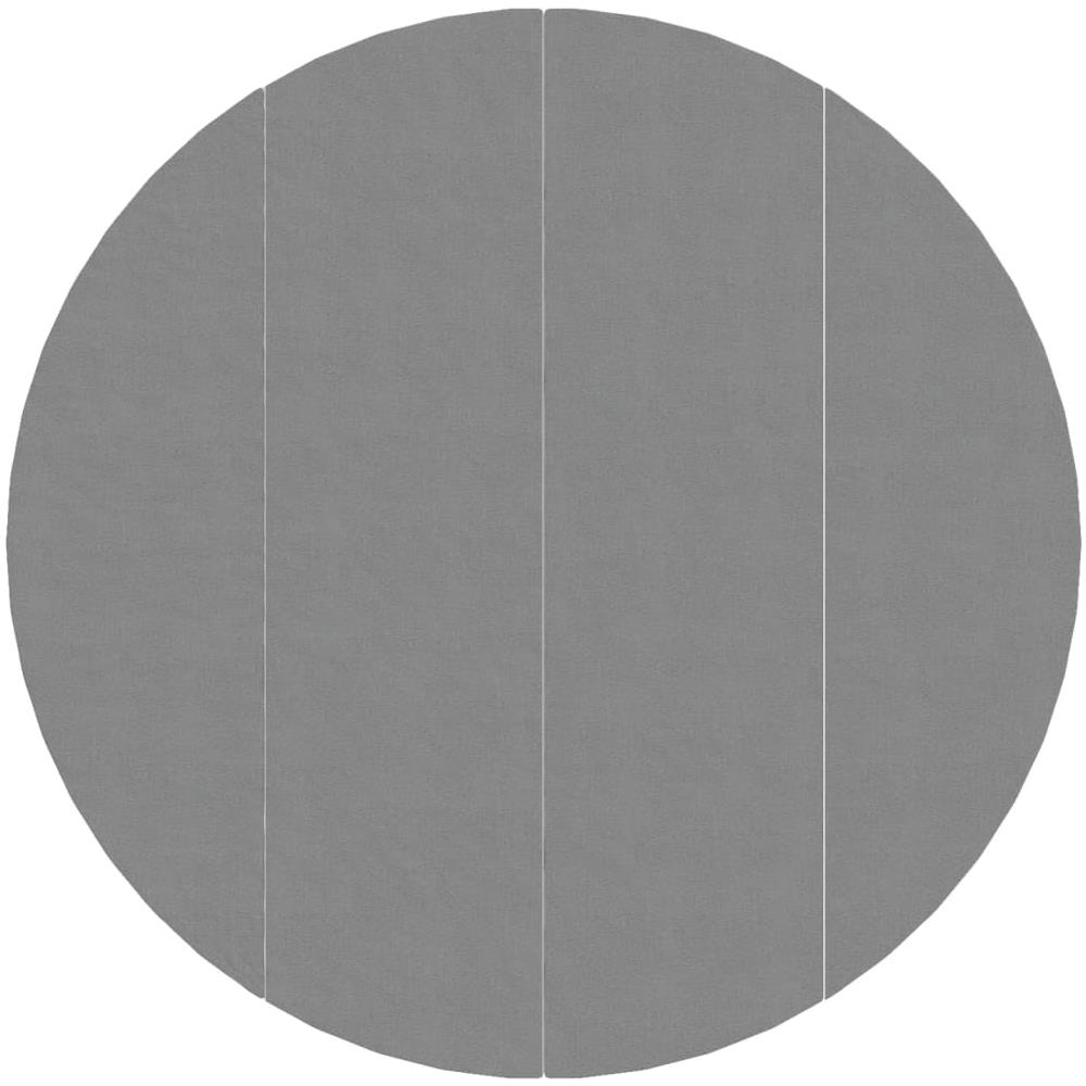 Telo Sotto Piscina Grigio Chiaro 500 Cm Geotessile Poliestere - Foto 2