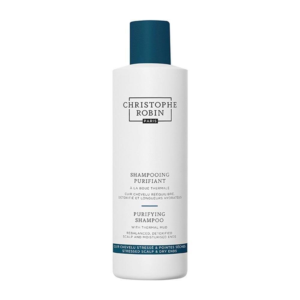 Shampoo Purificante Al Fango Termale 250ml Rituale Purificante Cuoio Capelluto Stressato E Punte Secche Christophe Robin - Foto 1