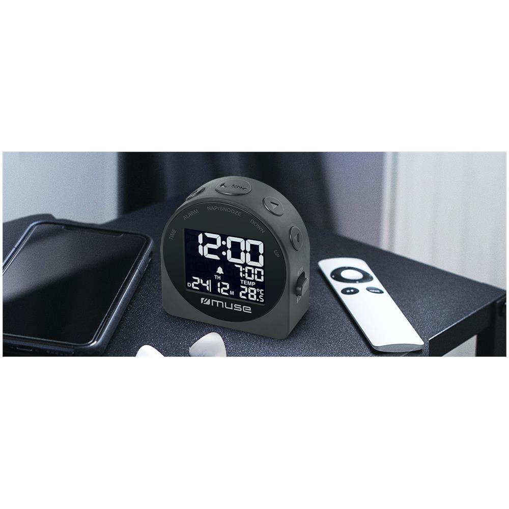 M-09C sveglia Sveglia digitale Grigio - Foto 3