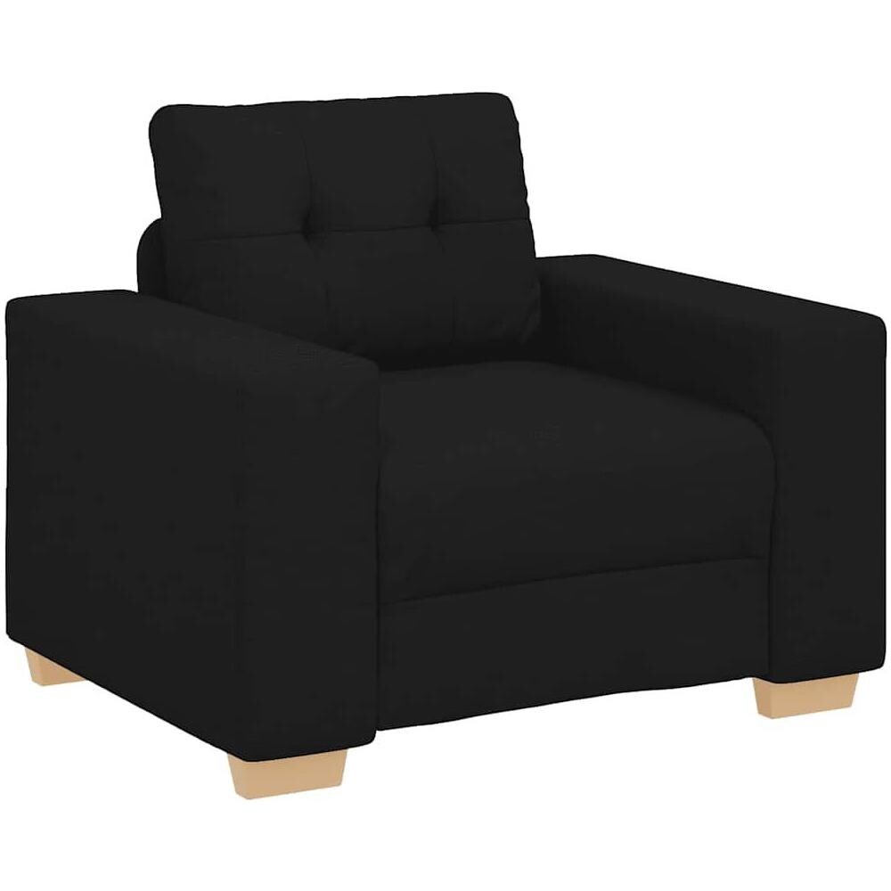 Divano Sedia Nero 60 cm in Tessuto - Foto 1