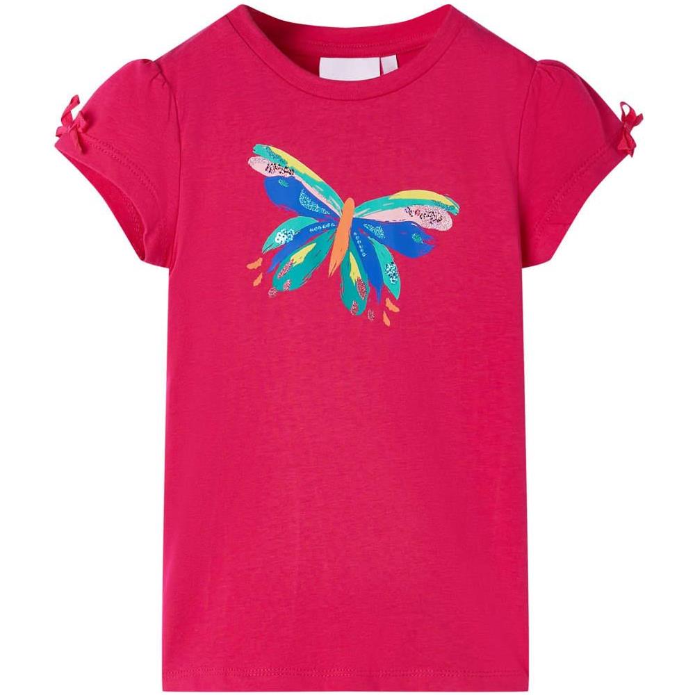 Maglietta da Bambina Fucsia 92 - Foto 1