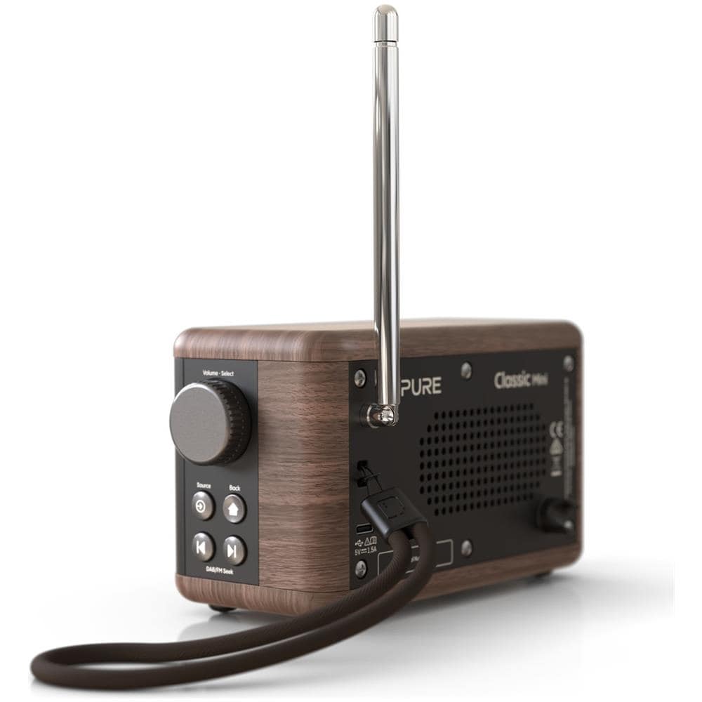 Classic Mini Radio Portatile Digitale DAB+ FM 5W - Foto 4
