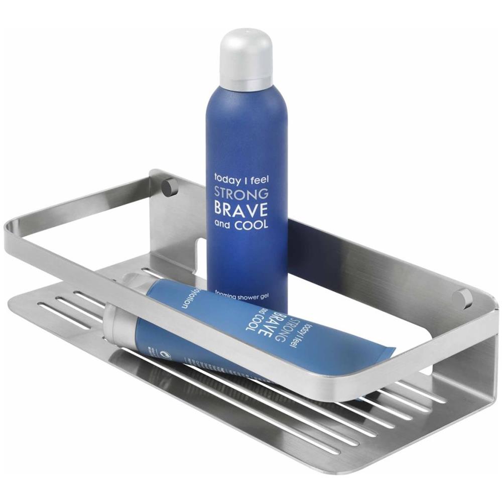 Mensola Da Bagno Caddy Argentata Grande 1400230946 - Foto 2