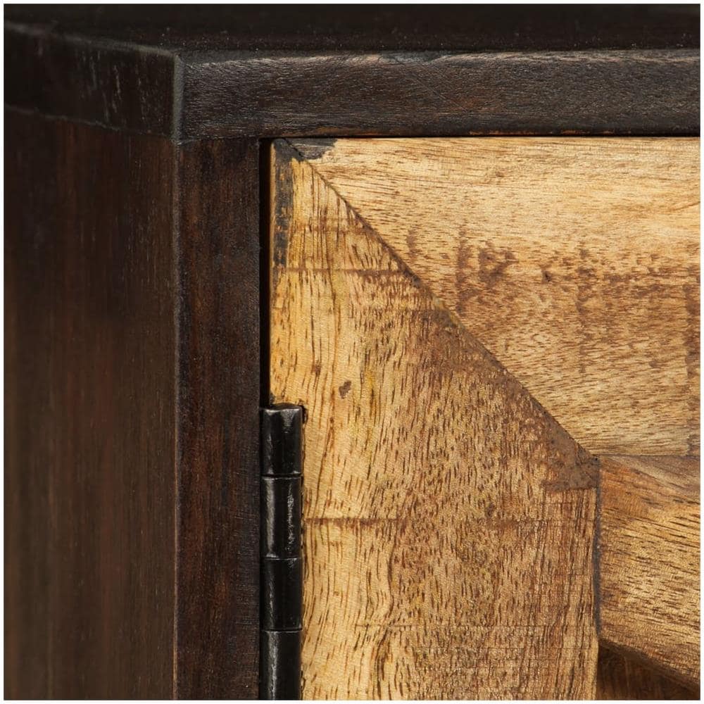 Mobile Porta Tv In Legno Massello Di Mango 140x30x45 Cm - Foto 10