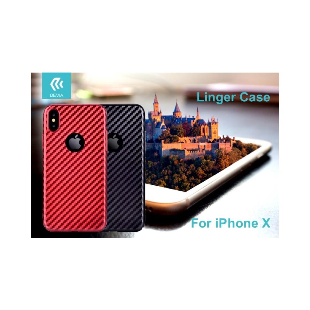 Cover Linger Per Iphone X Nera - Foto 1