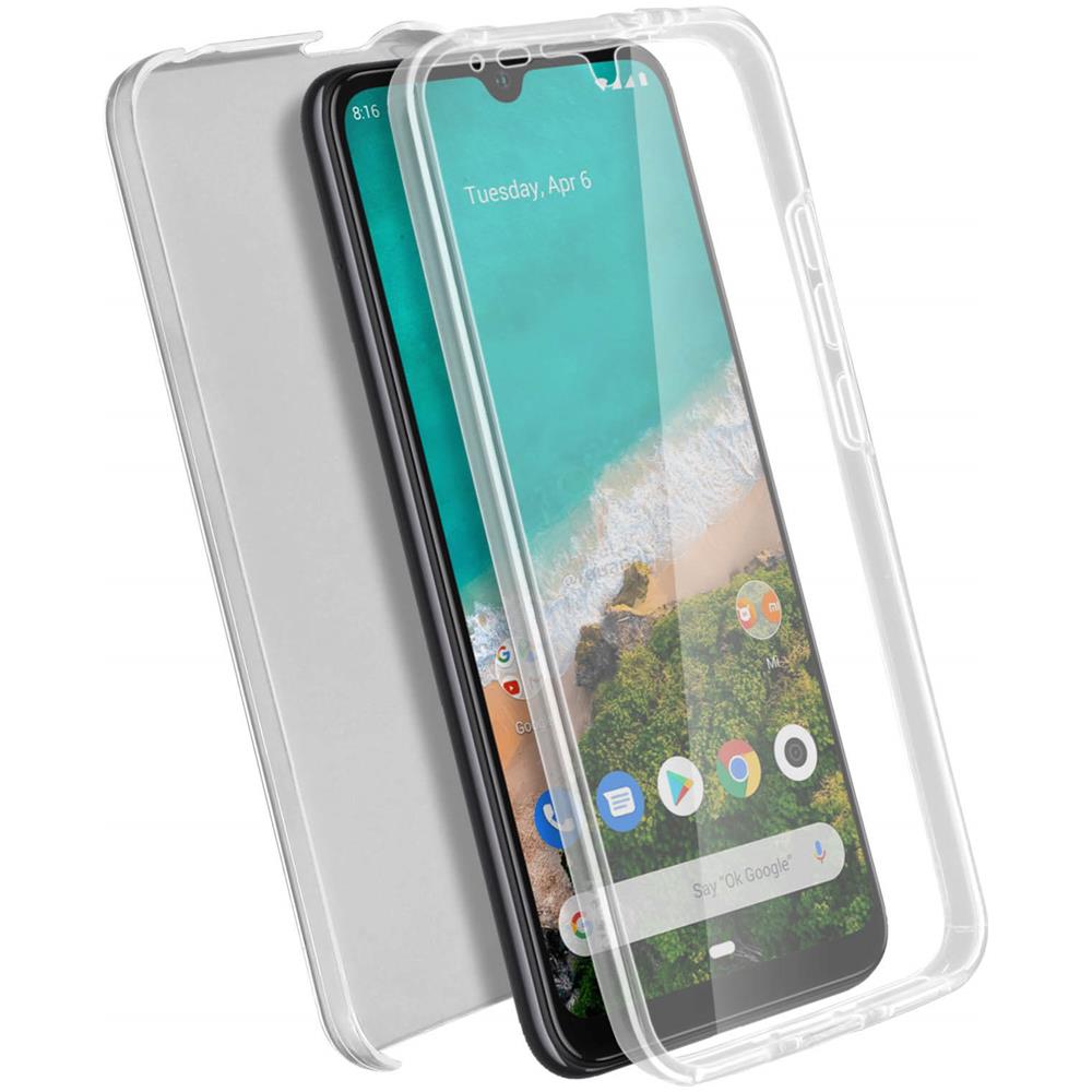 Cover Xiaomi Mi A3 Silicone Fronte Retro Trasparente - Foto 1
