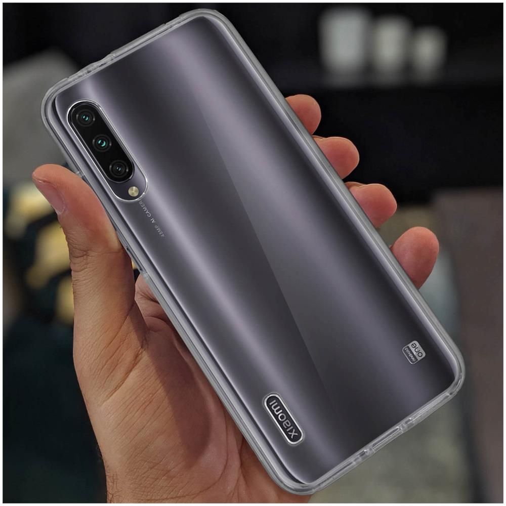 Cover Xiaomi Mi A3 Silicone Fronte Retro Trasparente - Foto 5