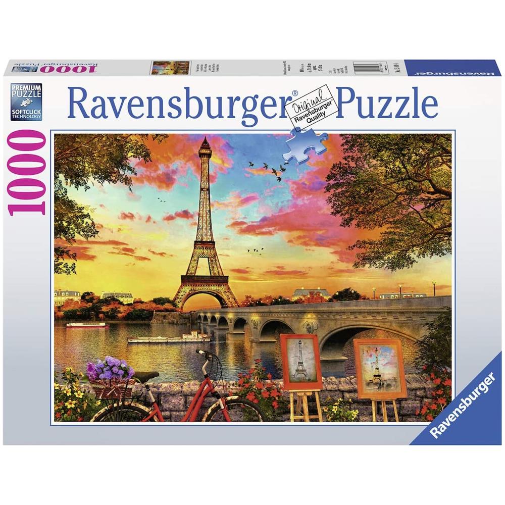 -15168 -puzzle Le Banche Della Senna, 1000 Pezzi, Multicolore, 15168 - Foto 1