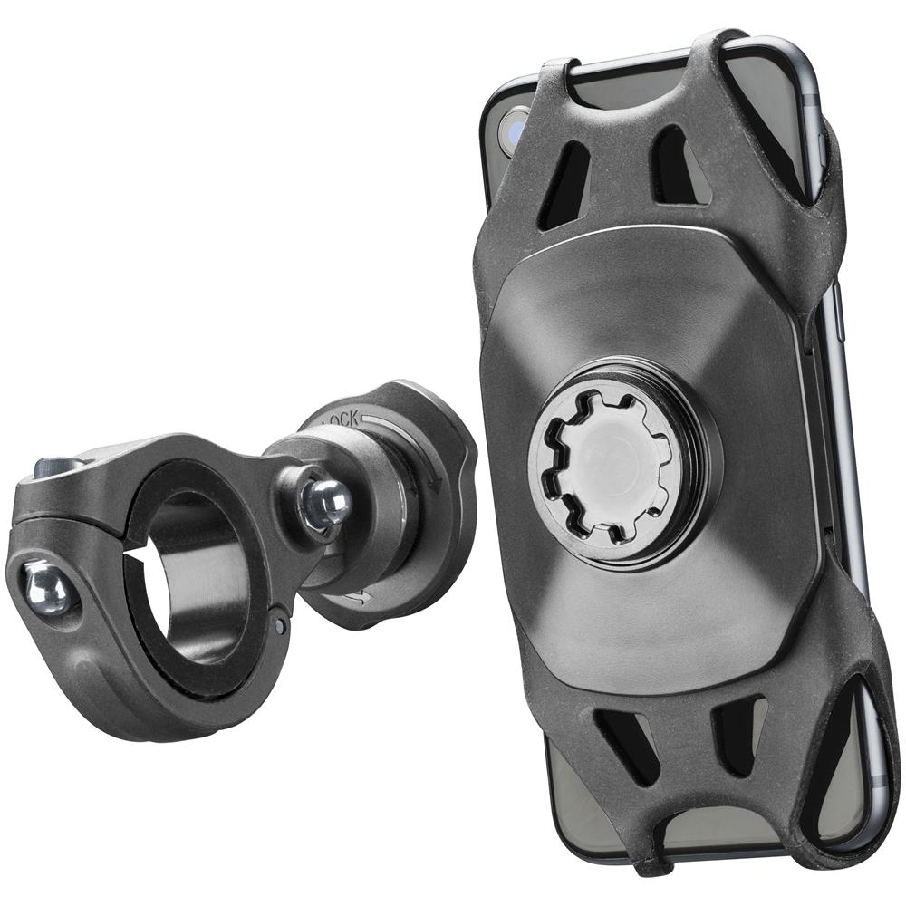 Pro Bike Holder È Il Supporto Da Manubrio Di Cellularline Solido E Resistente, Compatibile Con Smartphone Fra I 4 E I 6,5 Pollici - Foto 4