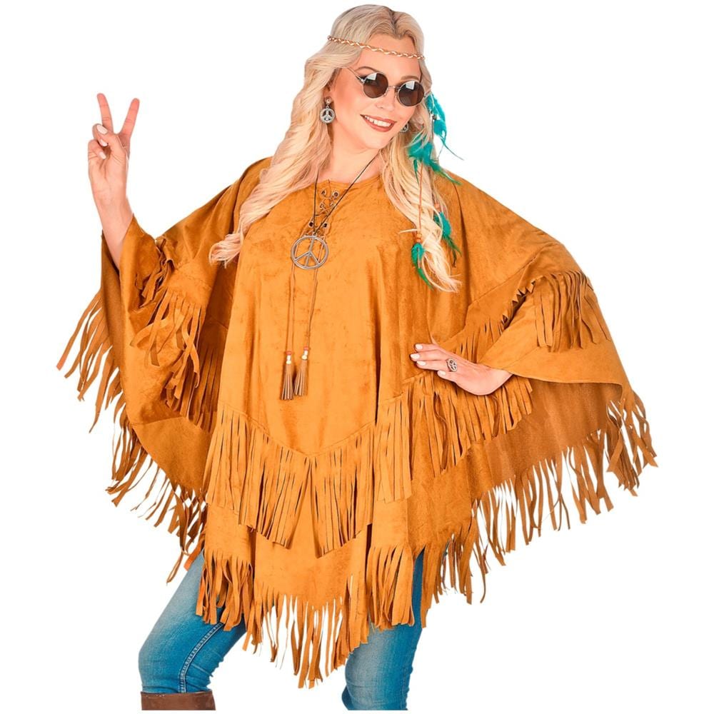 Poncho Da Indiano Per Adulto - Foto 1